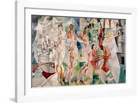 La Ciudad de Paris, 1910-Robert Delaunay-Framed Giclee Print