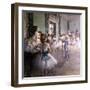 La Classe de danse-Edgar Degas-Framed Giclee Print