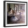 La Classe de danse-Edgar Degas-Framed Giclee Print