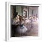 La Classe de danse-Edgar Degas-Framed Giclee Print