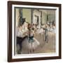 La classe de danse-Edgar Degas-Framed Giclee Print