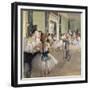 La classe de danse-Edgar Degas-Framed Giclee Print