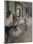 La Classe de Danse-Edgar Degas-Mounted Giclee Print