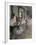 La Classe de Danse-Edgar Degas-Framed Giclee Print