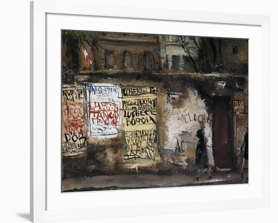 La Cloche, Paris-Yuzo Saeki-Framed Giclee Print