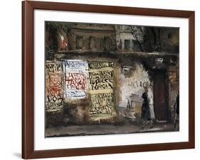 La Cloche, Paris-Yuzo Saeki-Framed Giclee Print