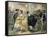 La Closerie de Lilas-Charles Vernier-Framed Stretched Canvas