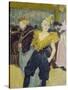 La Clownesse, 1895-Henri de Toulouse-Lautrec-Stretched Canvas