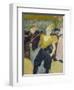 La Clownesse, 1895-Henri de Toulouse-Lautrec-Framed Giclee Print