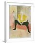 La Clownesse Assise from Elles-null-Framed Giclee Print