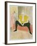 La Clownesse Assise from Elles-null-Framed Giclee Print