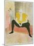 La Clownesse Assise from Elles-null-Mounted Giclee Print