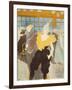 'La Clownesse in the Moulin Rouge', 1897-Henri de Toulouse-Lautrec-Framed Giclee Print