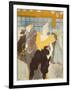 'La Clownesse in the Moulin Rouge', 1897-Henri de Toulouse-Lautrec-Framed Giclee Print