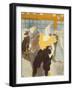 'La Clownesse in the Moulin Rouge', 1897-Henri de Toulouse-Lautrec-Framed Giclee Print