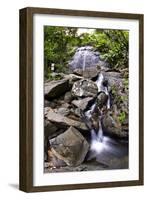 La Coca Waterfall, Puerto Rico-George Oze-Framed Photographic Print