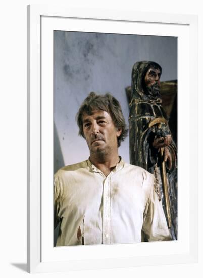 La colere by Dieu (The Wrath of God) by Ralph Nelson with Robert Mitchum, 1972 (photo)-null-Framed Photo