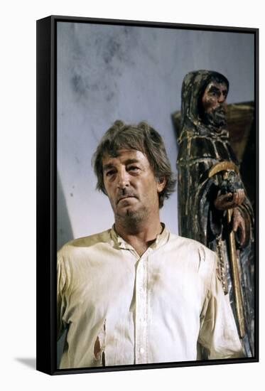 La colere by Dieu (The Wrath of God) by Ralph Nelson with Robert Mitchum, 1972 (photo)-null-Framed Stretched Canvas