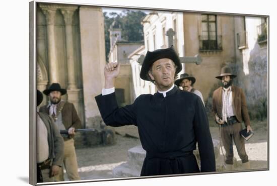 La colere by Dieu (The Wrath of God) by Ralph Nelson with Robert Mitchum, 1972 (photo)-null-Framed Photo