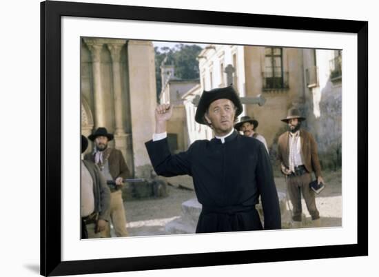 La colere by Dieu (The Wrath of God) by Ralph Nelson with Robert Mitchum, 1972 (photo)-null-Framed Photo