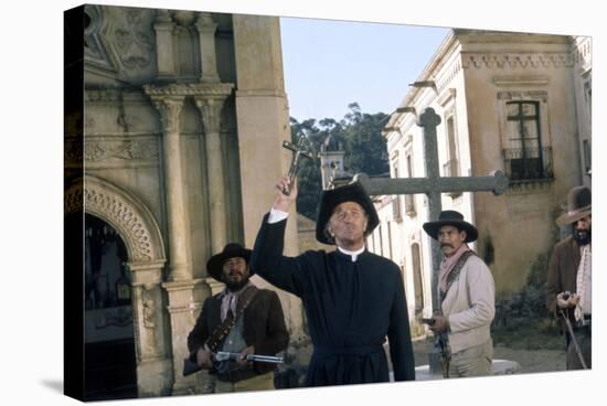 La colere by Dieu (The Wrath of God) by Ralph Nelson with Robert Mitchum, 1972 (photo)-null-Stretched Canvas