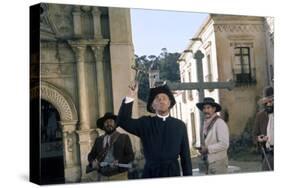 La colere by Dieu (The Wrath of God) by Ralph Nelson with Robert Mitchum, 1972 (photo)-null-Stretched Canvas