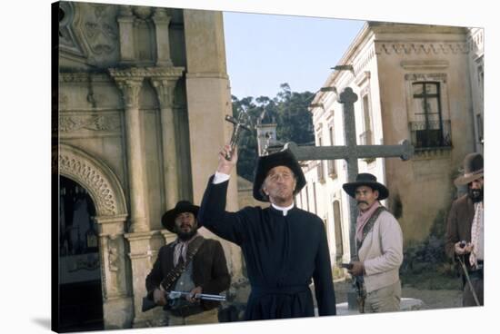 La colere by Dieu (The Wrath of God) by Ralph Nelson with Robert Mitchum, 1972 (photo)-null-Stretched Canvas