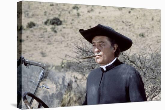 La colere by Dieu (The Wrath of God) by Ralph Nelson with Robert Mitchum, 1972 (photo)-null-Stretched Canvas