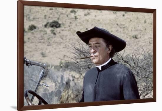 La colere by Dieu (The Wrath of God) by Ralph Nelson with Robert Mitchum, 1972 (photo)-null-Framed Photo