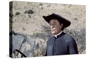 La colere by Dieu (The Wrath of God) by Ralph Nelson with Robert Mitchum, 1972 (photo)-null-Stretched Canvas