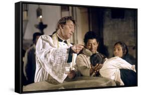 La colere by Dieu (The Wrath of God) by Ralph Nelson with Robert Mitchum, 1972 (photo)-null-Framed Stretched Canvas