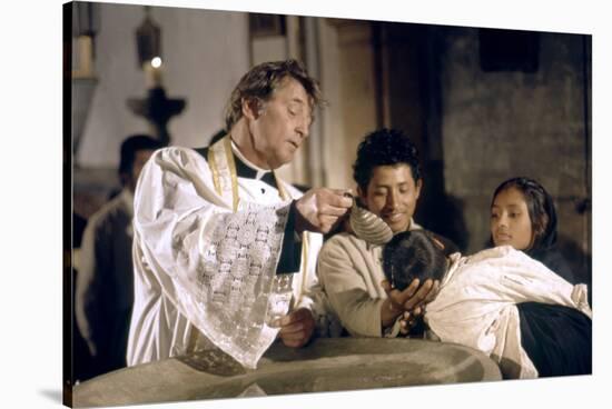 La colere by Dieu (The Wrath of God) by Ralph Nelson with Robert Mitchum, 1972 (photo)-null-Stretched Canvas