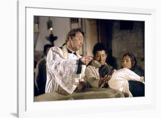 La colere by Dieu (The Wrath of God) by Ralph Nelson with Robert Mitchum, 1972 (photo)-null-Framed Photo