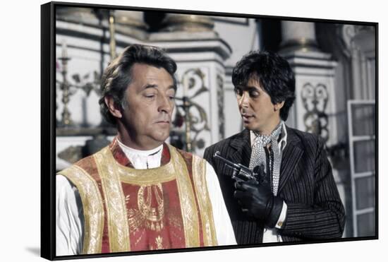 La colere by Dieu (The Wrath of God) by Ralph Nelson with Robert Mitchum and Frank Langella, 1972 (-null-Framed Stretched Canvas