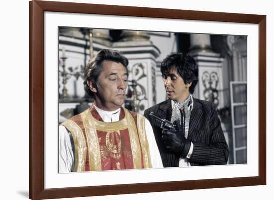 La colere by Dieu (The Wrath of God) by Ralph Nelson with Robert Mitchum and Frank Langella, 1972 (-null-Framed Photo