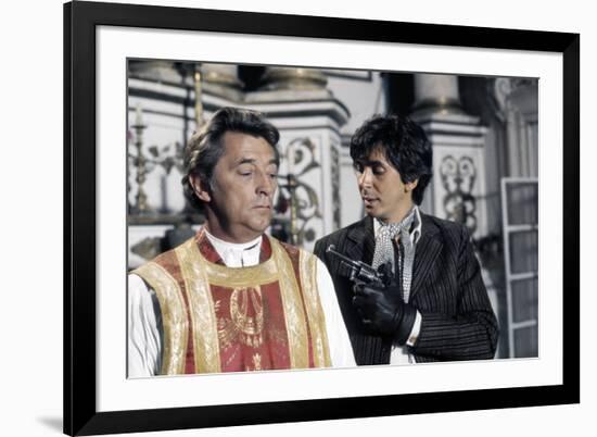 La colere by Dieu (The Wrath of God) by Ralph Nelson with Robert Mitchum and Frank Langella, 1972 (-null-Framed Photo