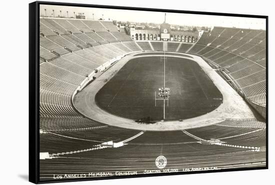 LA Coliseum, Los Angeles, California-null-Framed Stretched Canvas