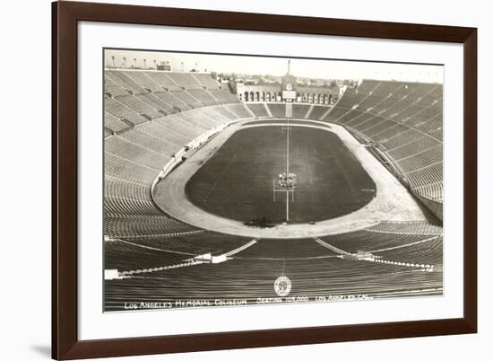 LA Coliseum, Los Angeles, California-null-Framed Art Print