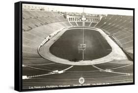 LA Coliseum, Los Angeles, California-null-Framed Stretched Canvas