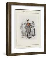 La Colonelle-Charles Albert d'Arnoux Bertall-Framed Giclee Print