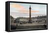 La Colonne Vendome, Paris, C1900-null-Framed Stretched Canvas