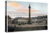 La Colonne Vendome, Paris, C1900-null-Stretched Canvas