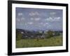 La Combe De La Seine a Saint-Cloud.1876-Alfred Sisley-Framed Giclee Print