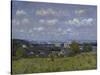 La Combe De La Seine a Saint-Cloud.1876-Alfred Sisley-Stretched Canvas