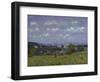 La Combe De La Seine a Saint-Cloud.1876-Alfred Sisley-Framed Giclee Print