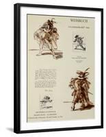 La Comedia dell' Arte-Claude Weisbuch-Framed Collectable Print