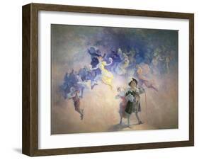 La Comedie-Jules Chéret-Framed Giclee Print