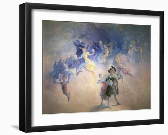 La Comedie-Jules Chéret-Framed Giclee Print