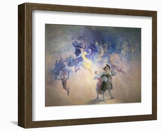 La Comedie-Jules Chéret-Framed Giclee Print