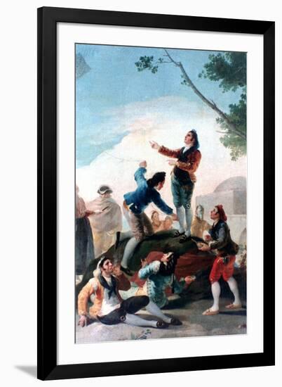 La Cometa, (The Kit), 1778-Francisco de Goya-Framed Giclee Print